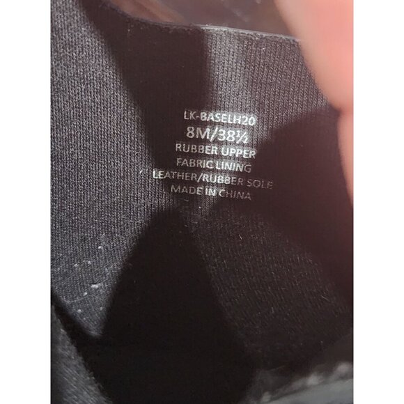 Lucky Brand Basel H2O Black Rain Boots Womens Size 8M - Picture 9 of 9